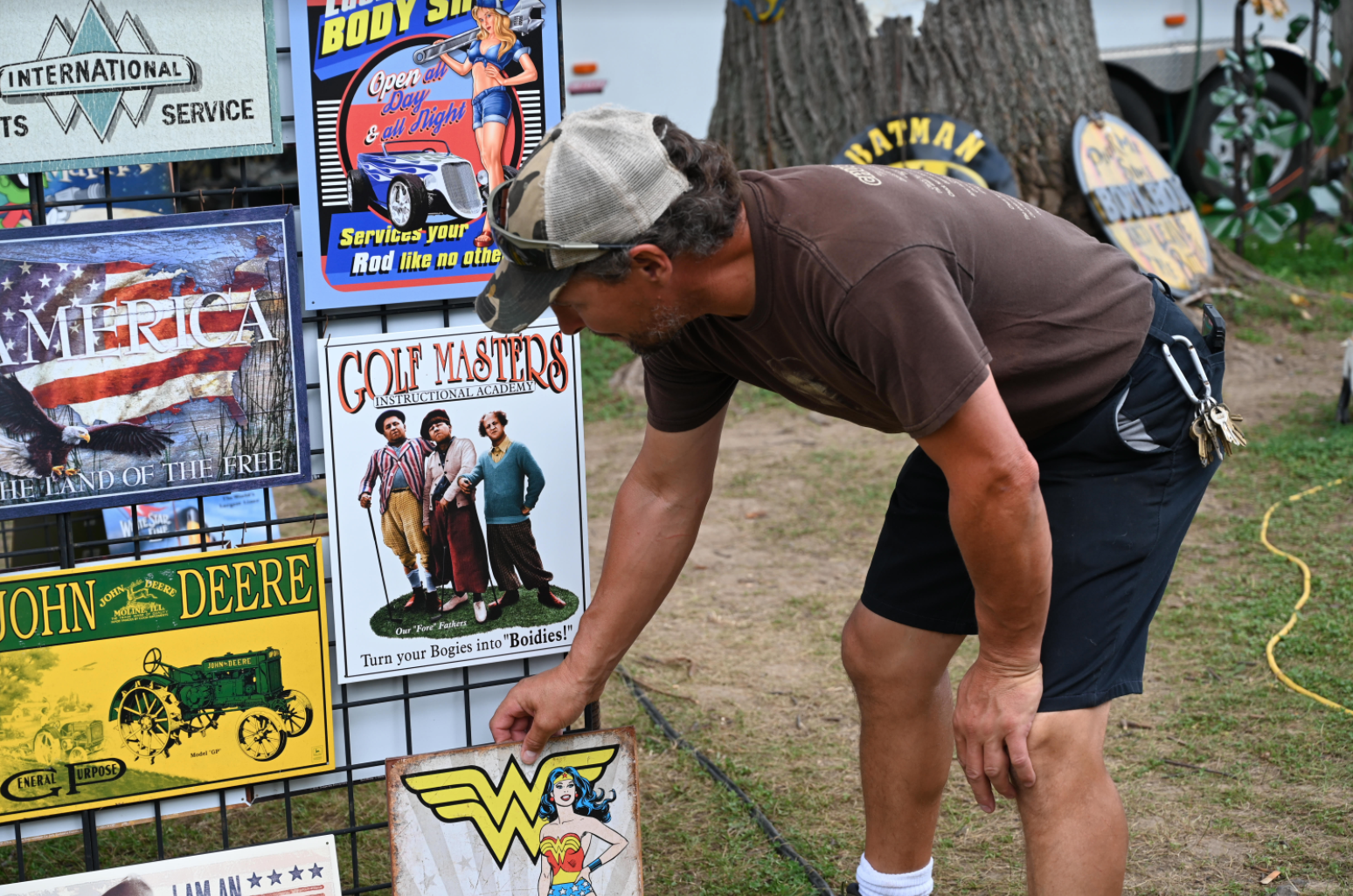 Grange Fair man